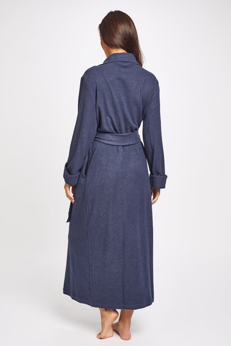 Soft MicroFleece Robe Nightshade