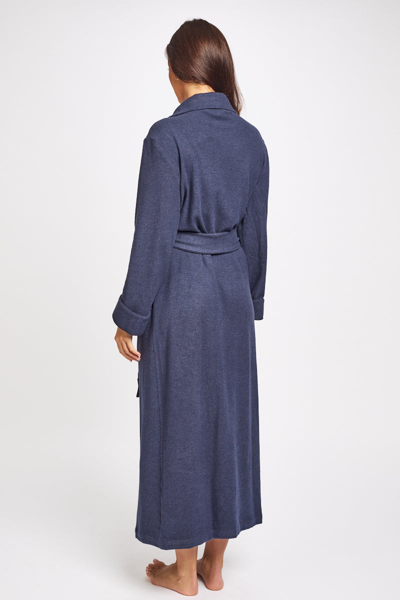 Soft MicroFleece Robe Nightshade