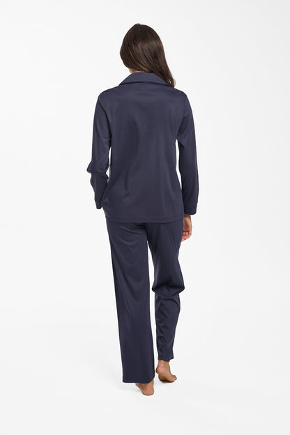 New Supima Cotton PJ Top Navy