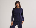 Supima Cotton Crew Navy