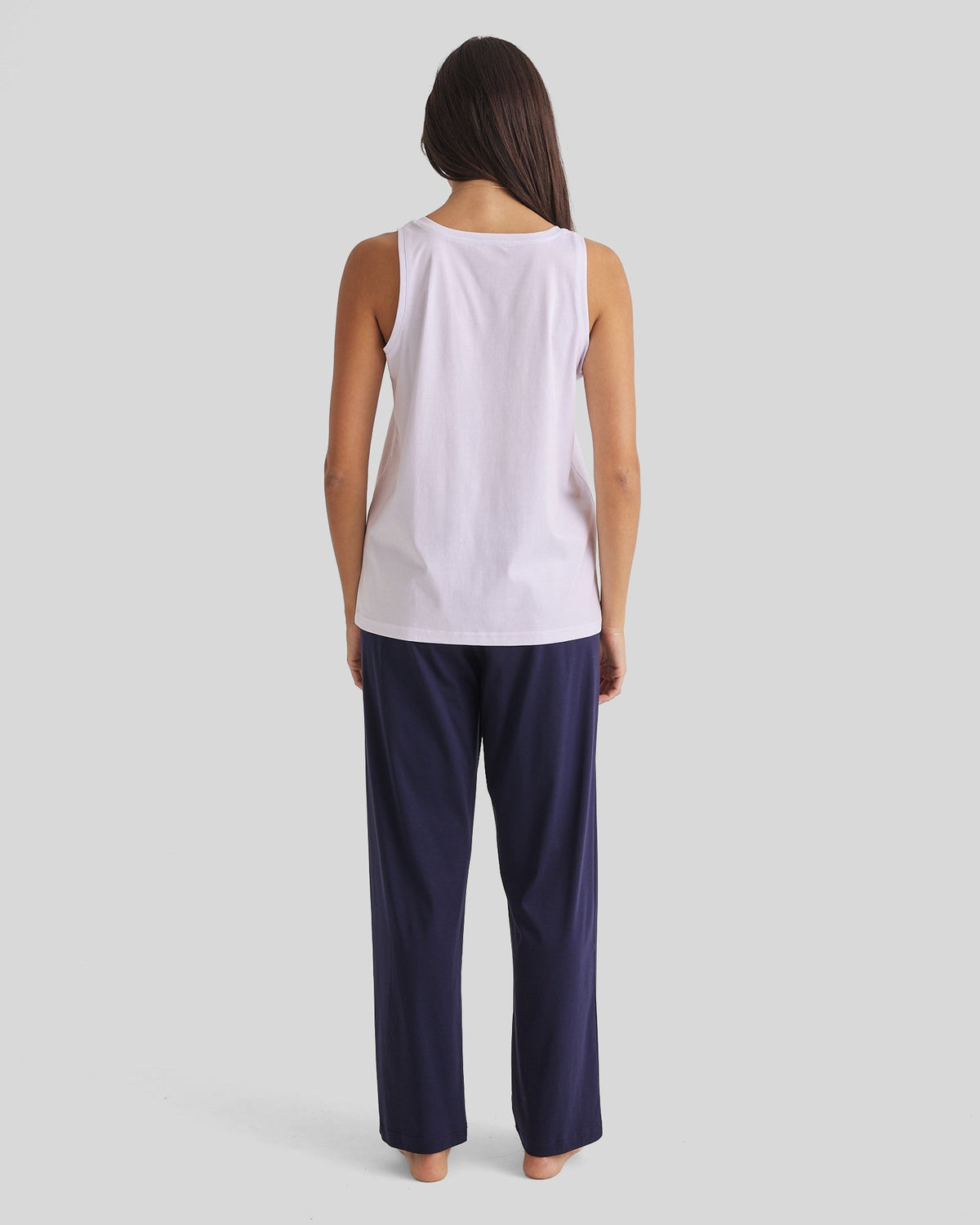 Supima Cotton Tank  - White