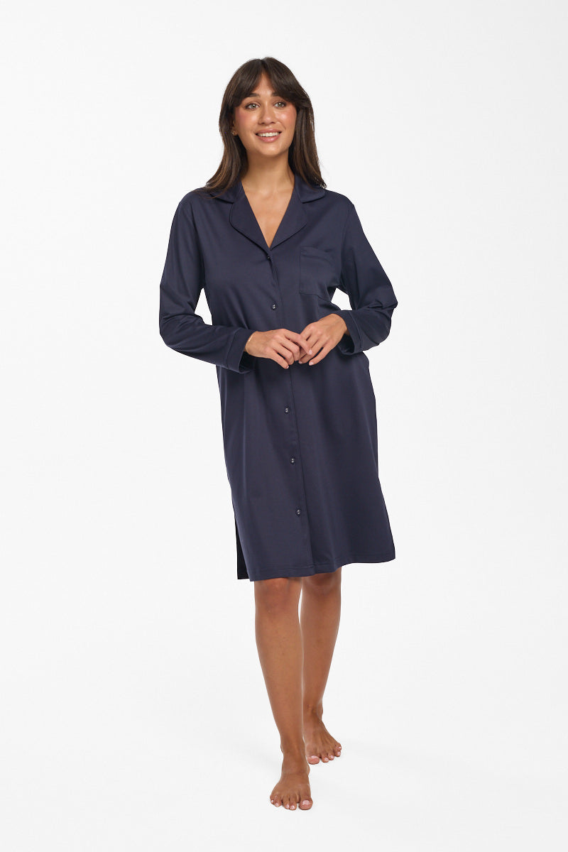 Supima Cotton Nightie Navy