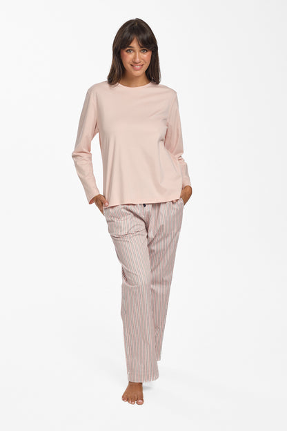 New Supima Cotton Crew Rosewater