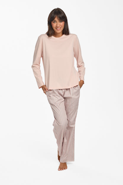 New Supima Cotton Crew Rosewater