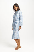 Cotton Silk Robe Paisley