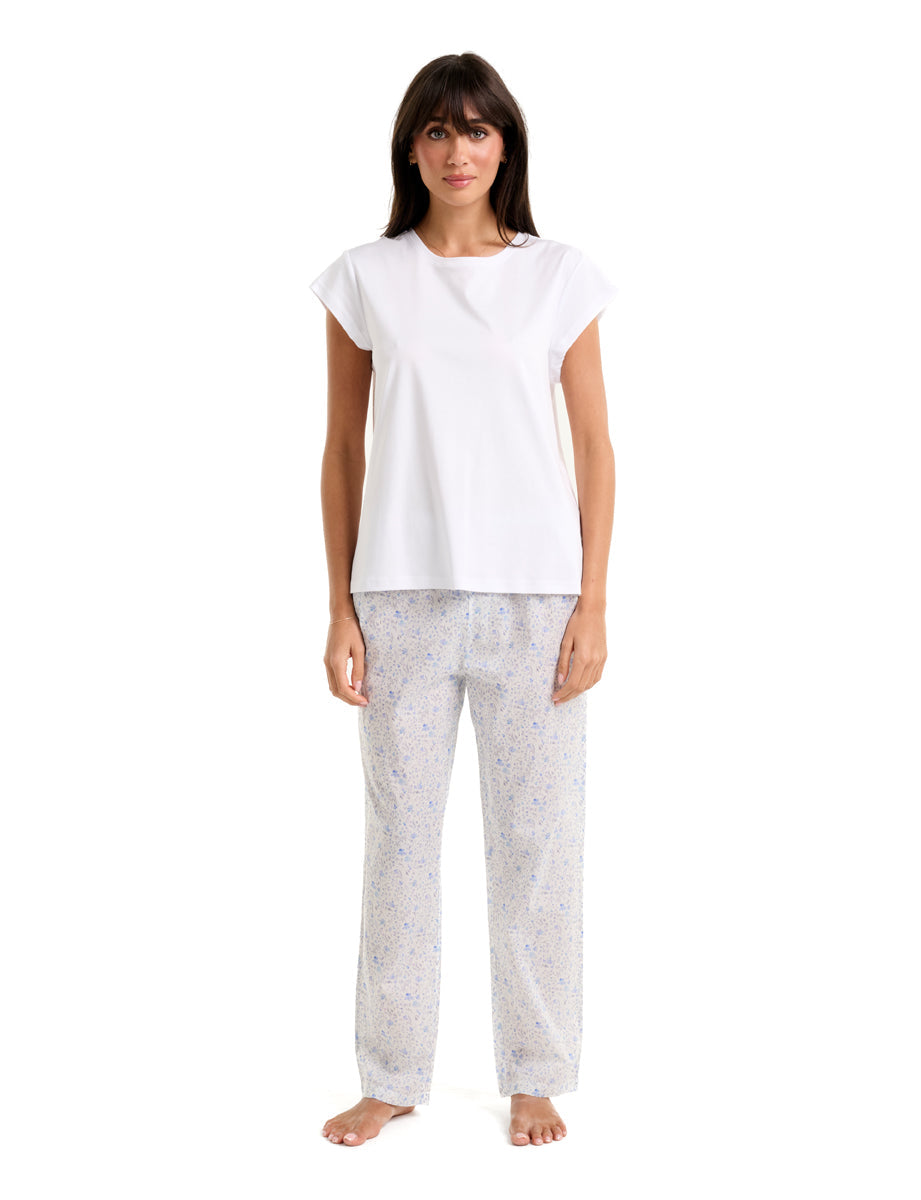 Pure Cotton Voile Pant Trailing Meadow