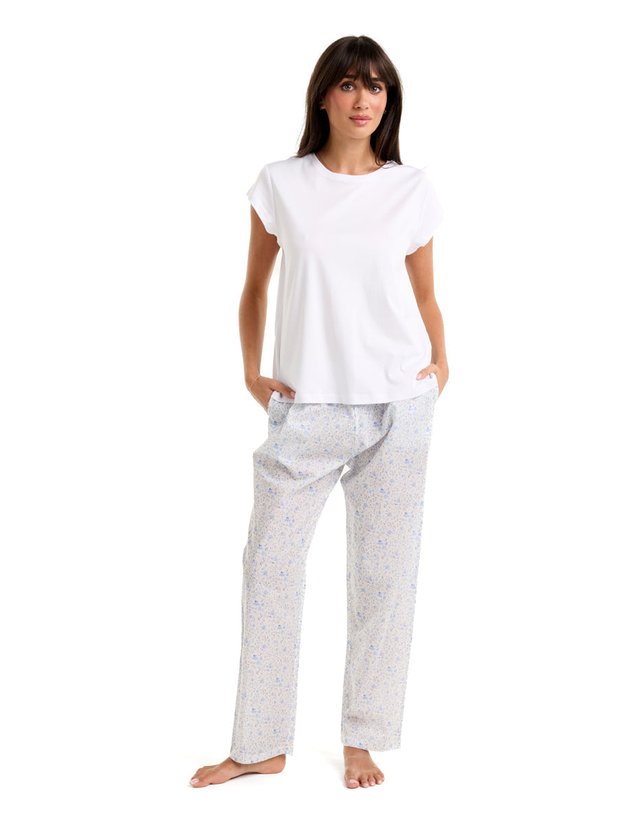 Pure Cotton Voile Pant Trailing Meadow