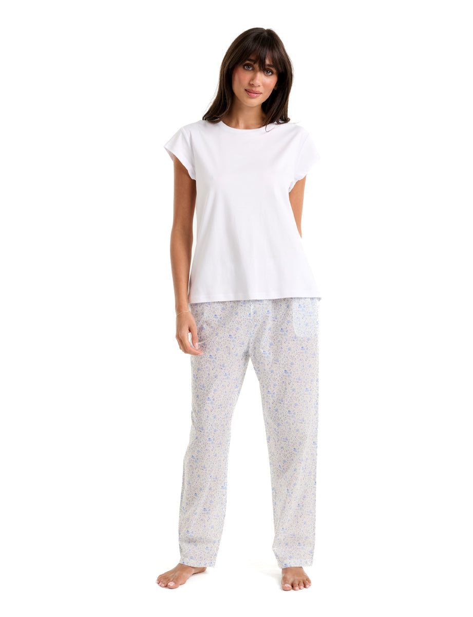 Pure Cotton Voile Pant Trailing Meadow