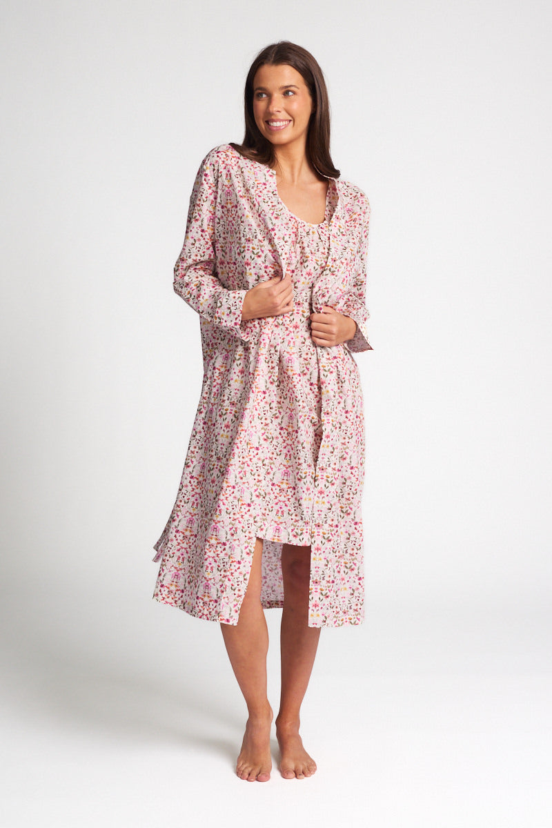 Liberty Print Tana Robe Aurora