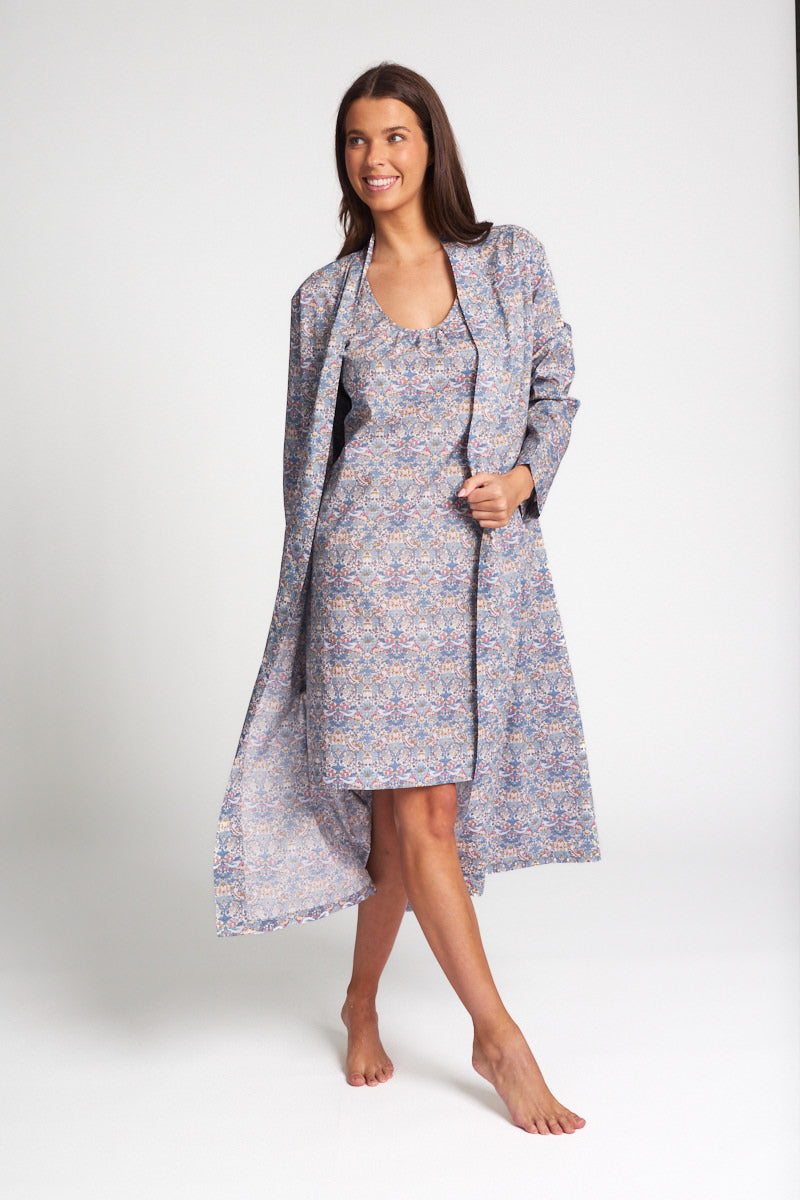 Liberty Print Tana Robe Strawberry Thief