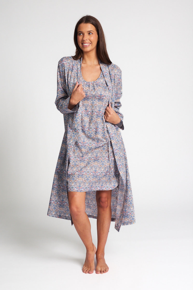 Liberty Print Tana Robe Strawberry Thief