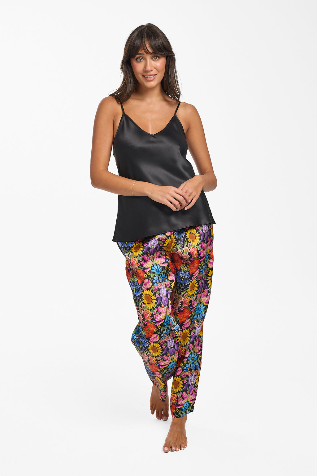 Liberty Silk Sleep Pant Floral Muse