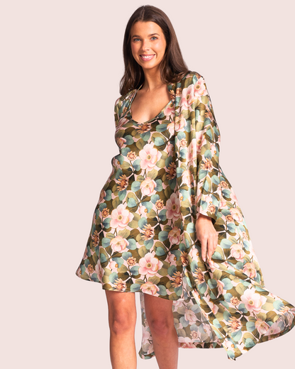 Liberty Silk Robe Rosea