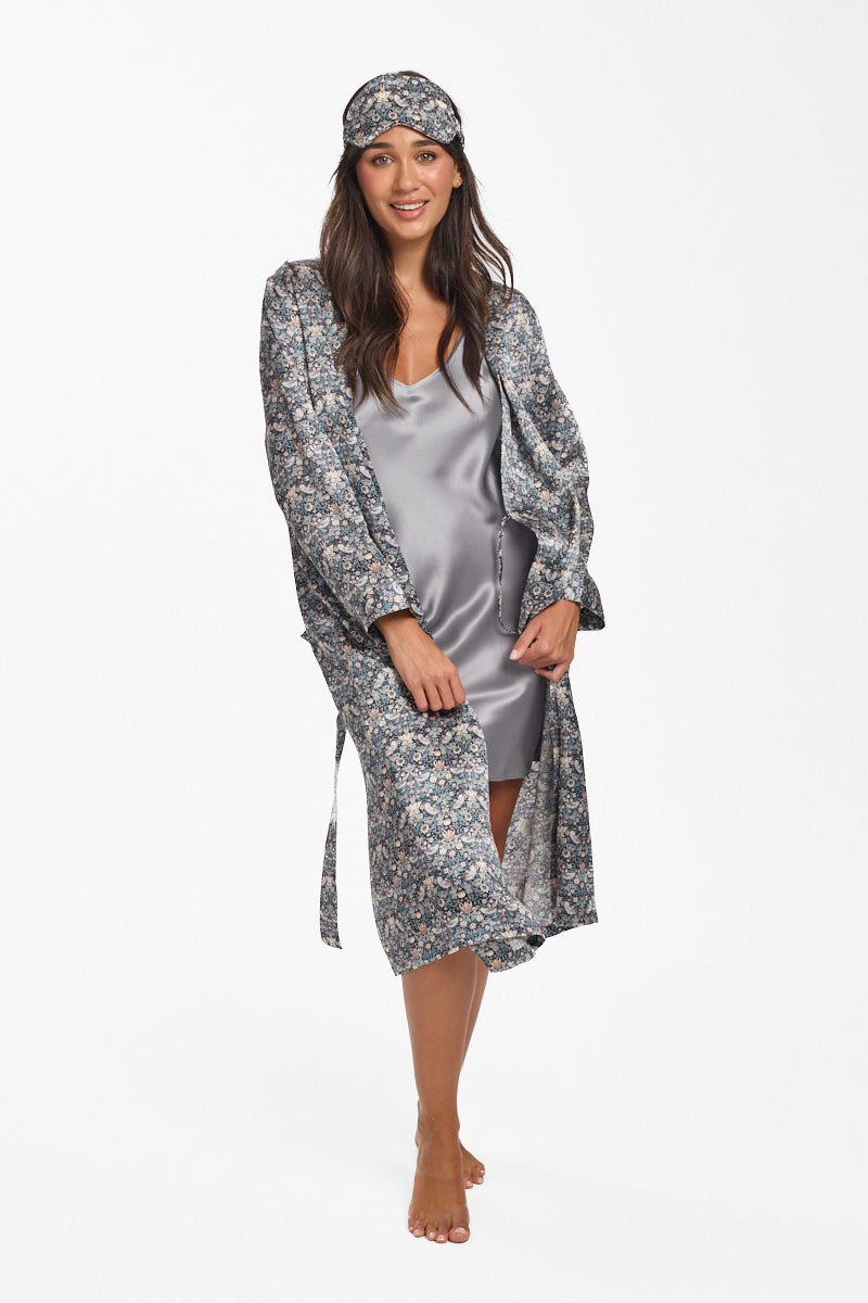 Liberty Silk Robe Strawberry Thief