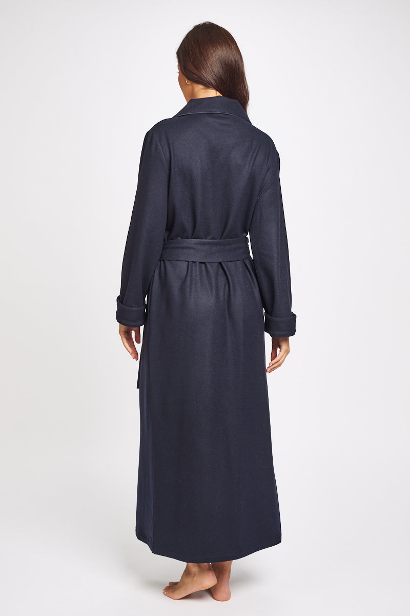 Pure Wool Robe Nightshade