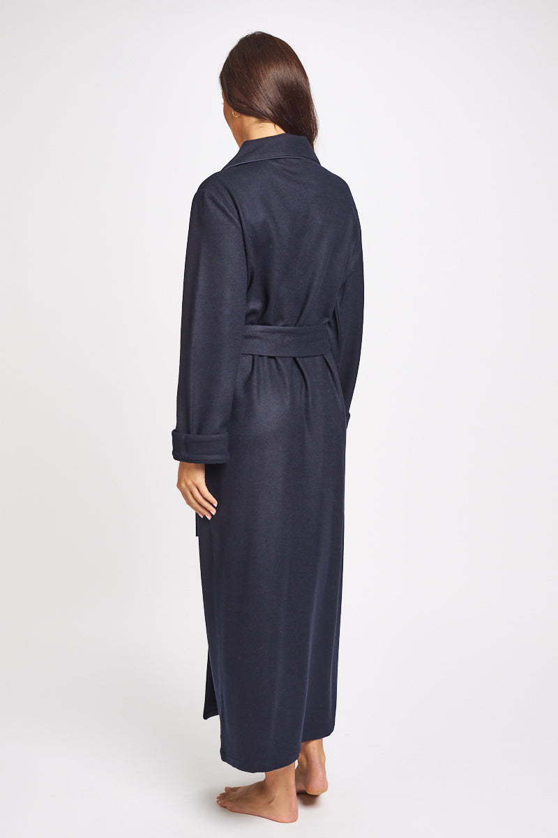 Pure Wool Robe Nightshade