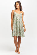 Pure Cotton Voile A-Line Nightie Botanica