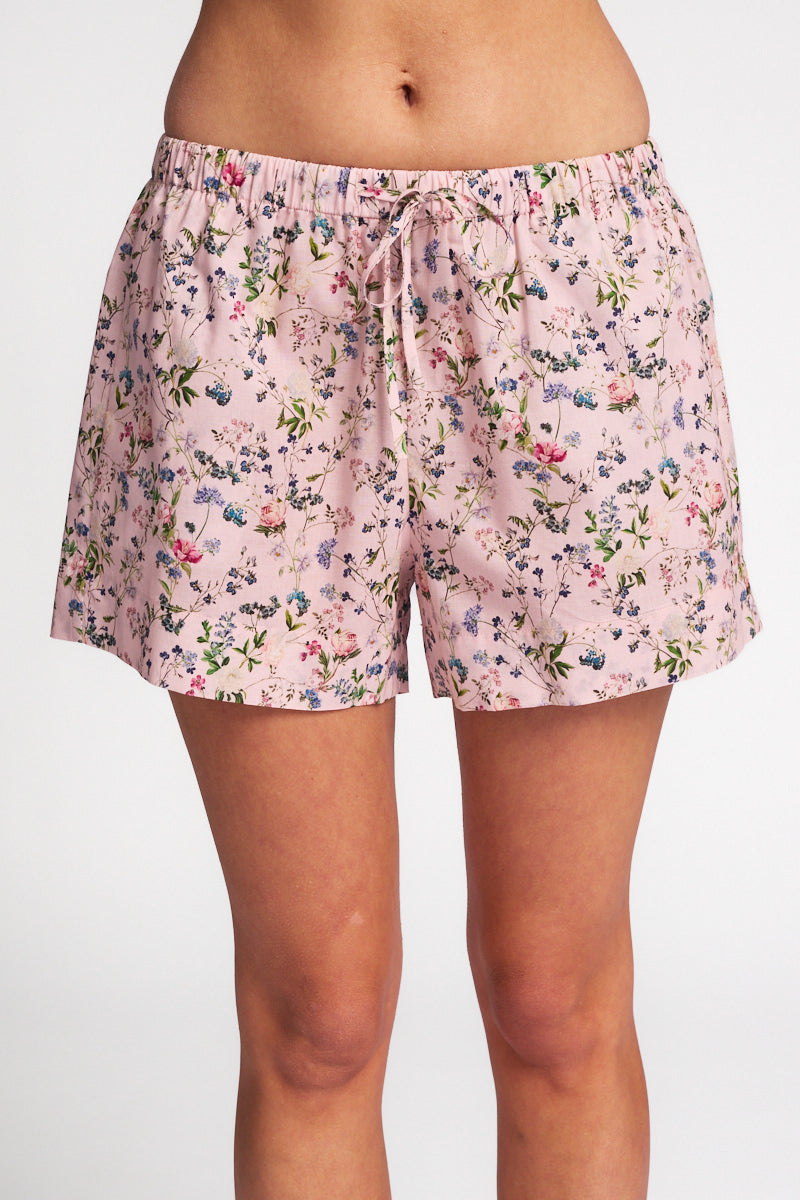 Pink Boxer Robe Pure Cotton Voile Boxer Botanica Pink – Love & Lustre