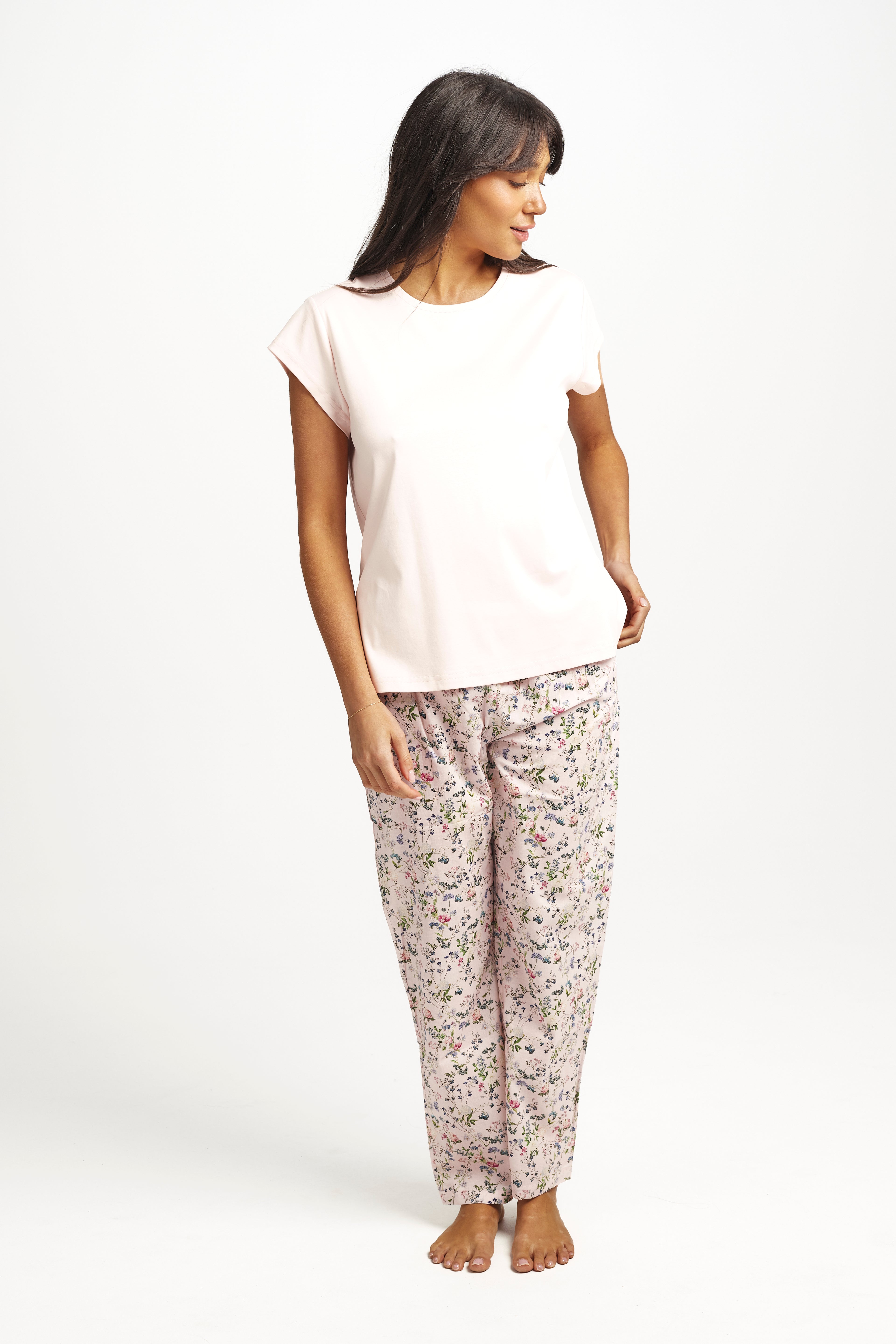 New Supima Cotton Tee RoseWater