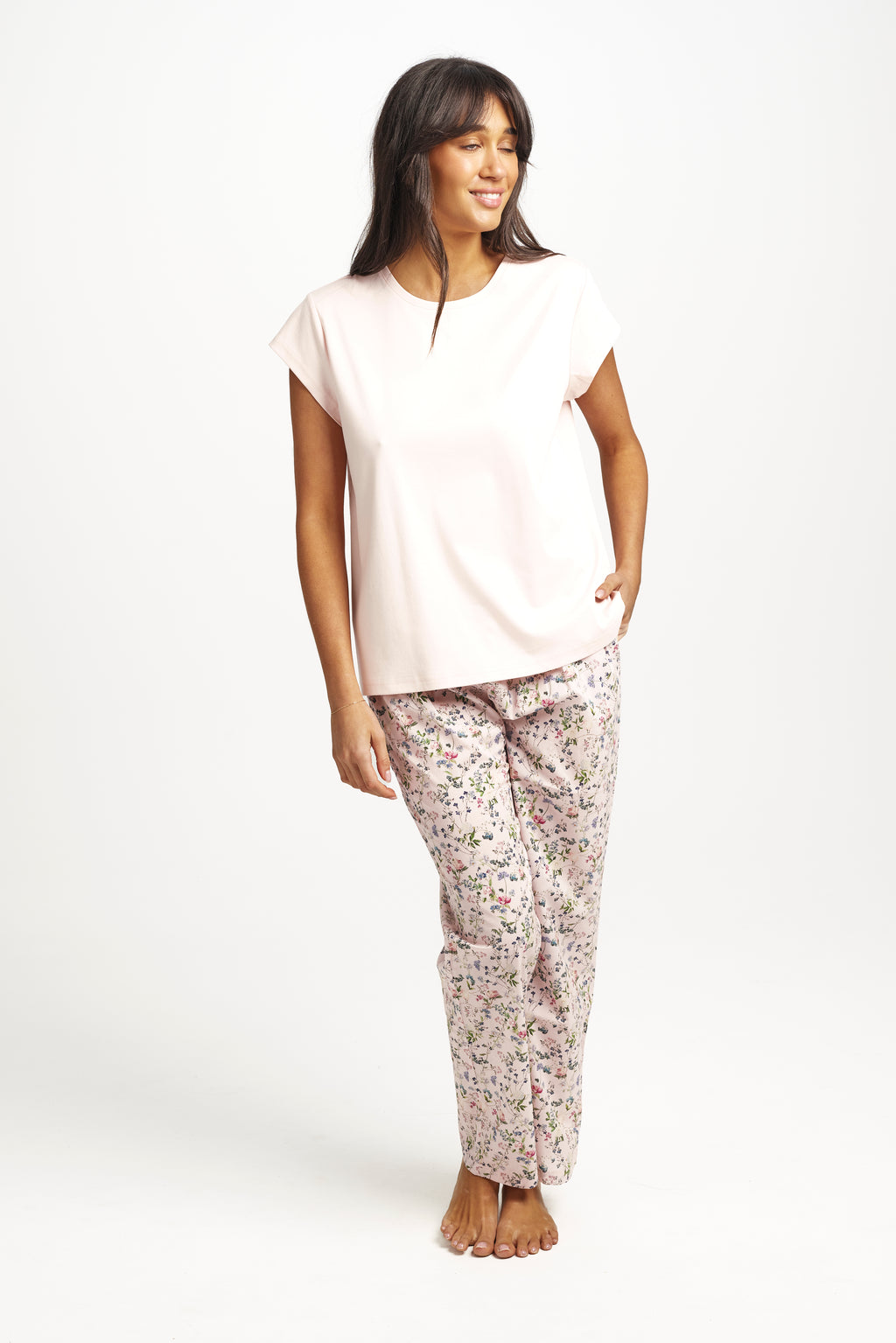 New Supima Cotton Tee RoseWater