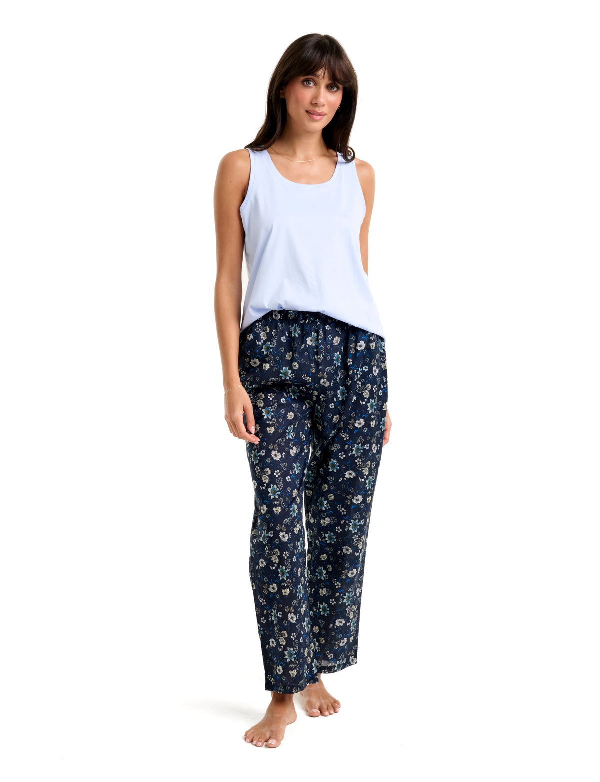 Pure Cotton Voile Pant MoonLit Garden