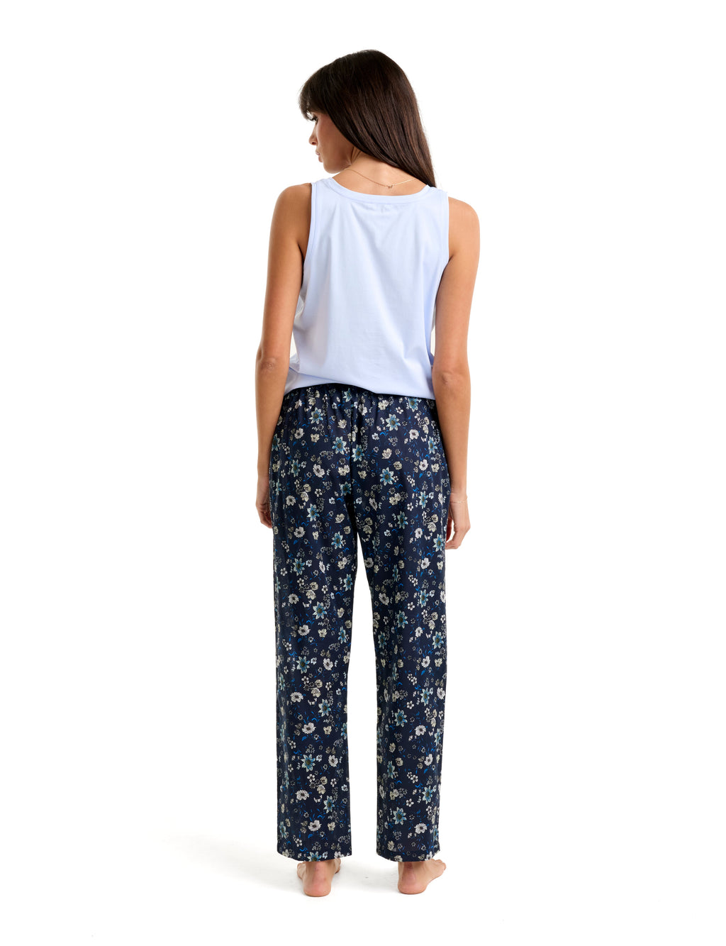 Pure Cotton Voile Pant MoonLit Garden