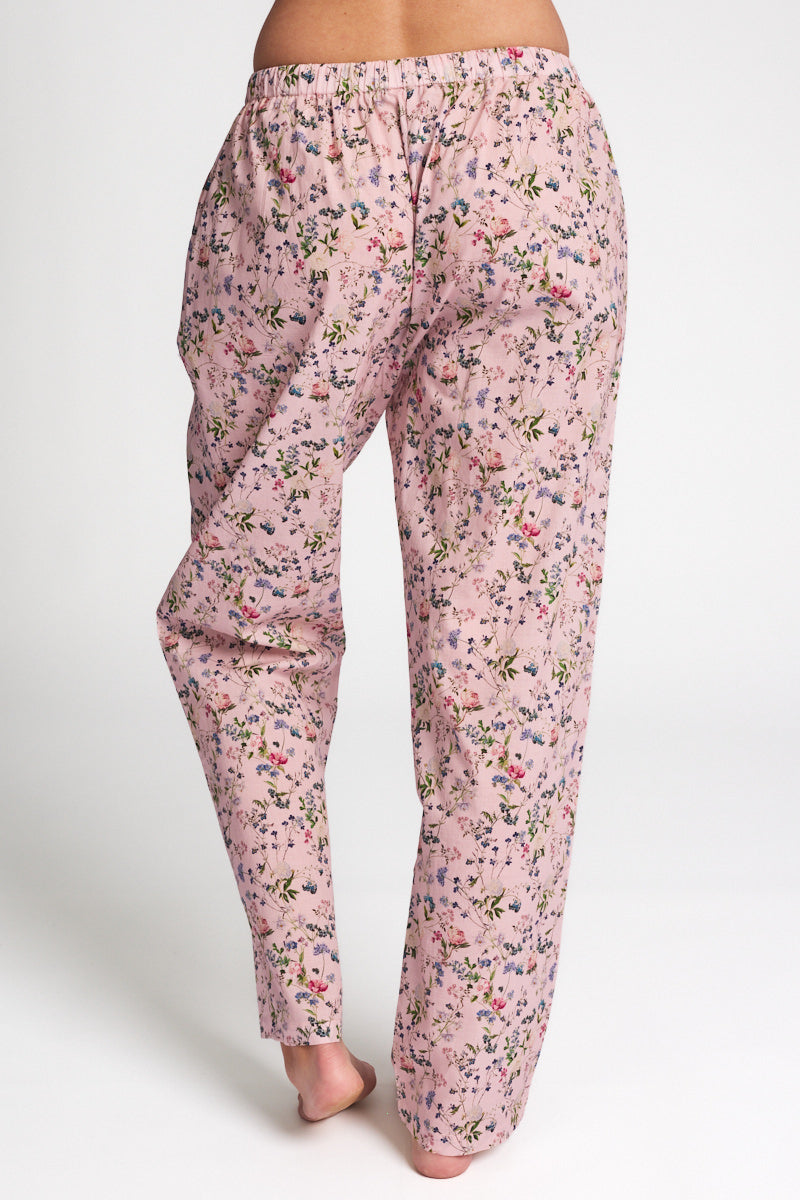 Pure Cotton Voile Pant Botanica Pink