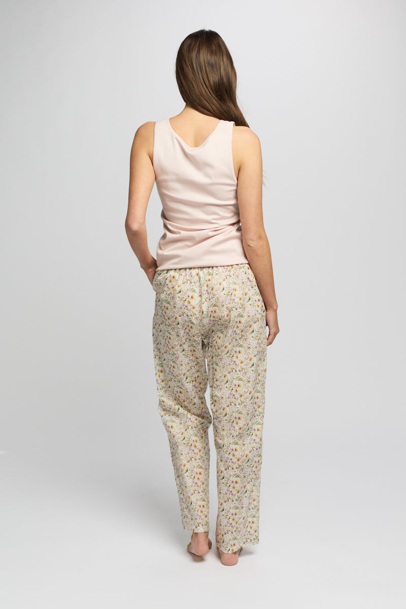Pure Cotton Voile Pant Wild Flower