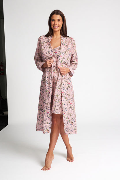 Cotton Voile Robe Botanica Pink