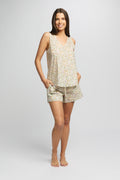 Pure Cotton Voile Tank WildFlower