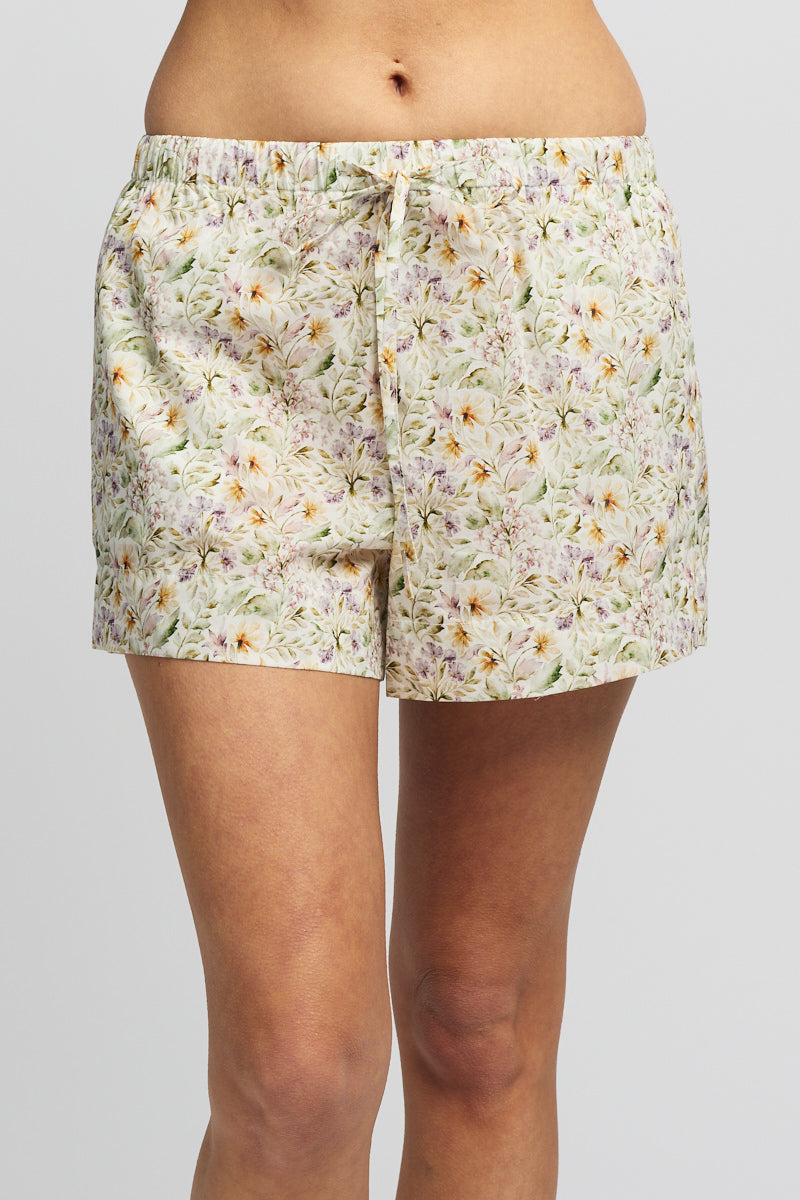 Pure Cotton Voile Boxer Wildflower