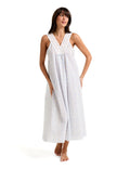 Pure Cotton Voile With Lace Straps Trailing Meadow