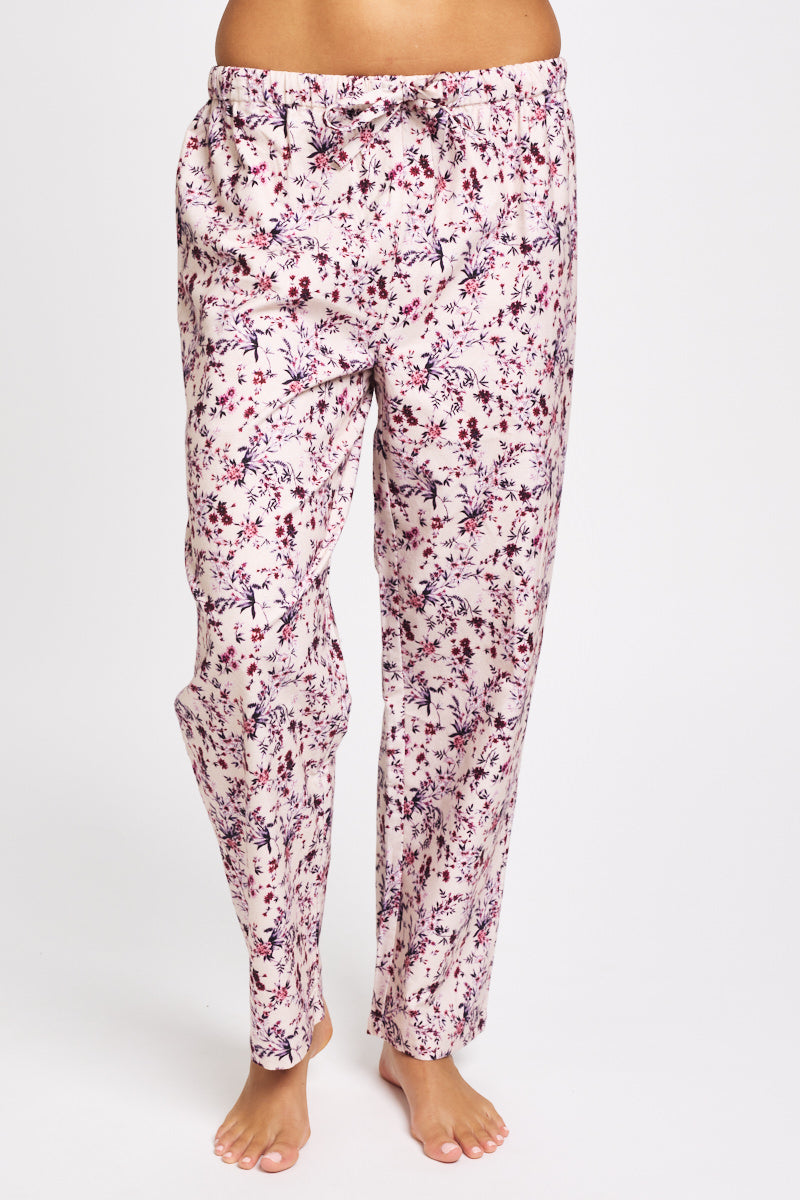 Brushed Cosy Cotton Pant Bloom