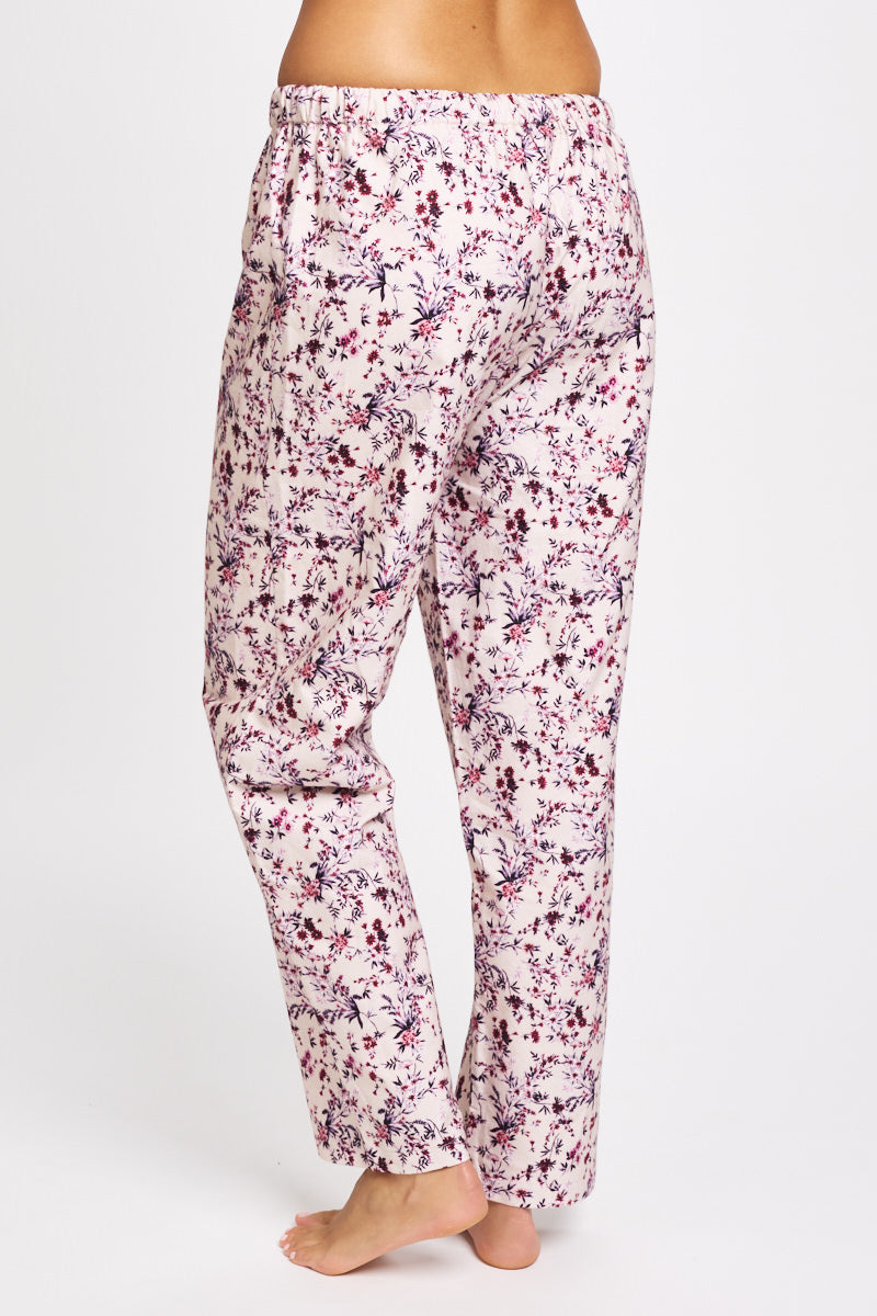 Brushed Cosy Cotton Pant Bloom