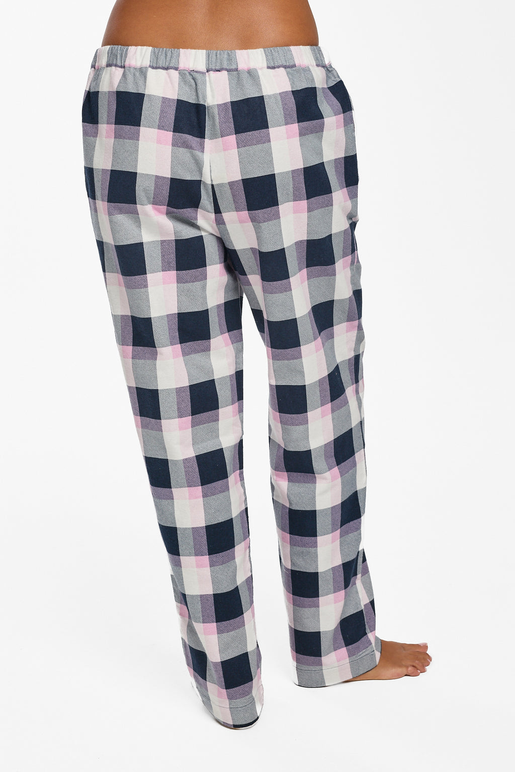 Brushed Cotton Check Pant