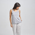 New Supima Cotton Tank - Grey Marle