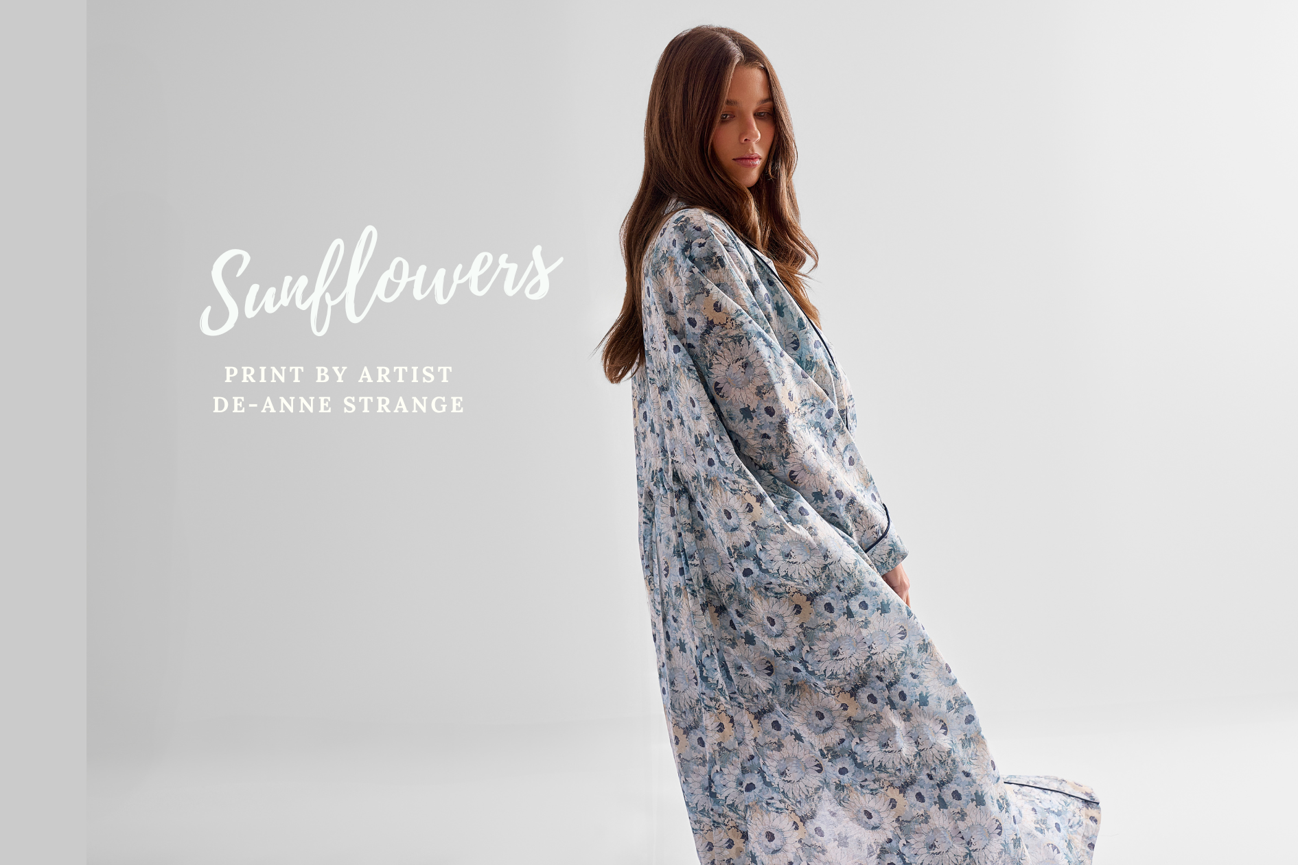 Sunflowers Robe & Nightie Set
