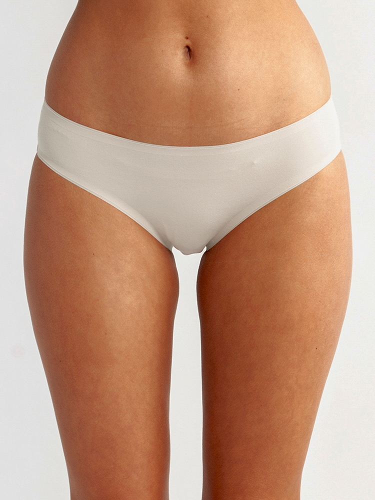 No Sew, No Show Cotton Bonded Bikini Brief