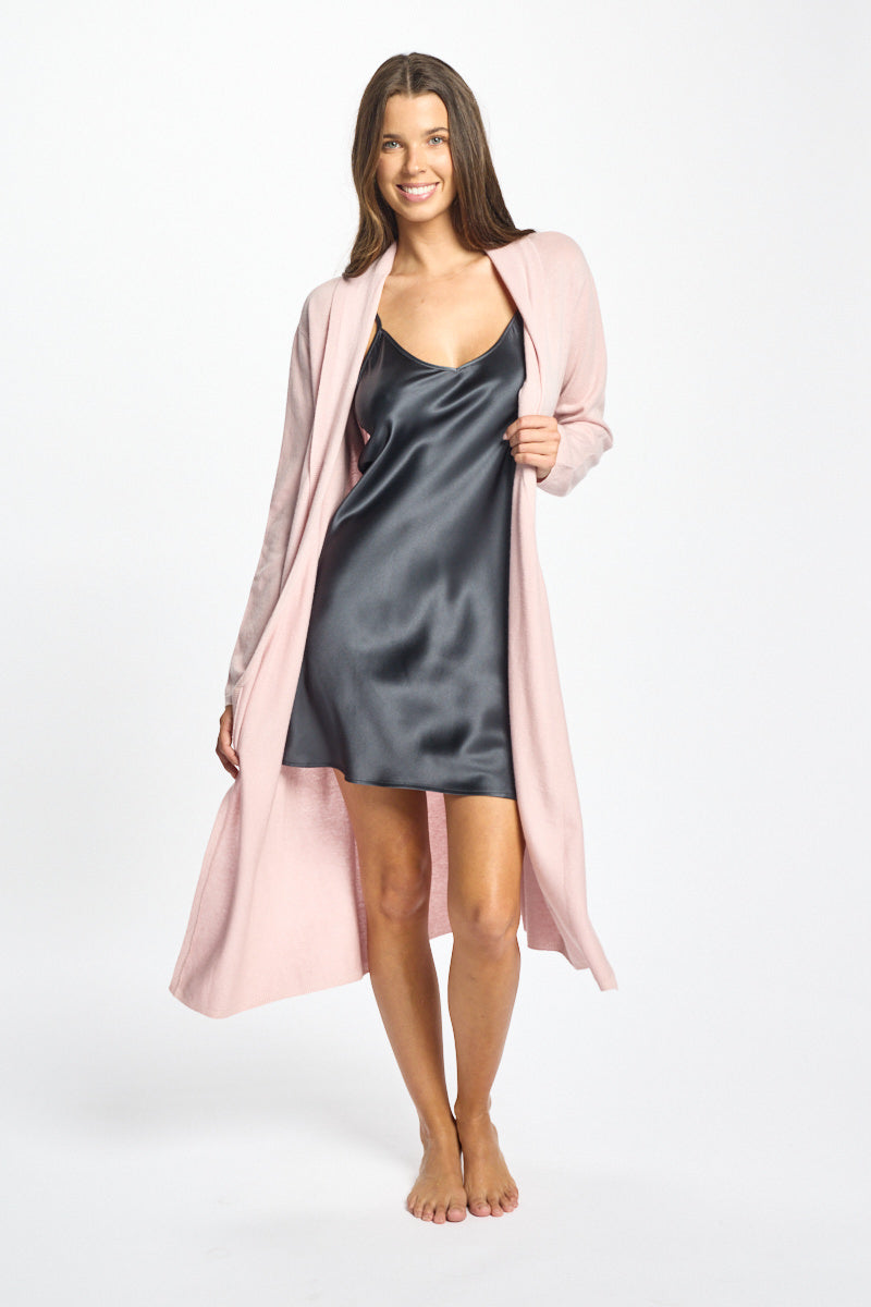 Cashmere Robe Blush