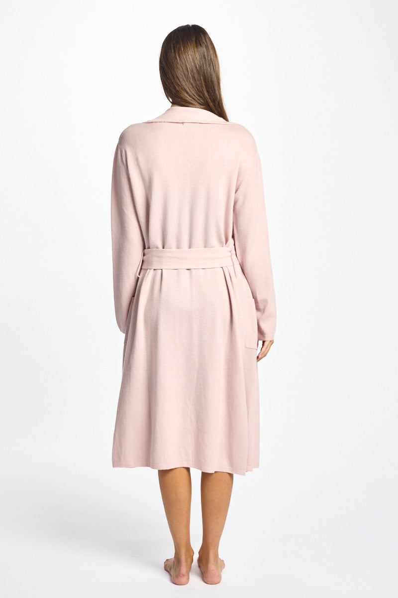 Cashmere Robe Blush