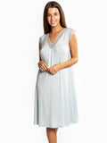 La Femme Modal Sleeveless Nightie Ocean